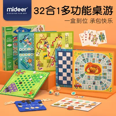 Mideer 32-in-1 Cognitive Board Game, Educational Card Game - 2