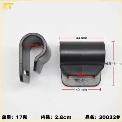 Plastic Tent Hook, Swivel Hanging Hook, Question Mark Hook - 12