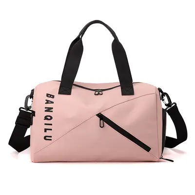 Travel bag, trolley-compatible, wet and dry separation, unisex - 8