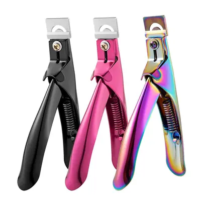Stainless Steel Straight Nail Clipper Set, Sharp U-Shape