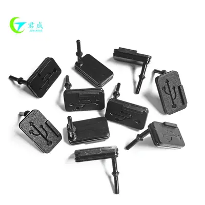 USB-C wasserdichter Stecker, Staubschutzkappe, Gummi
