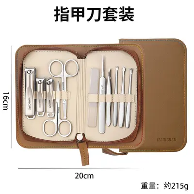Stainless steel nail care set, German quality - 8
