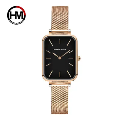 Waterproof Square Dial Watch, Japanese Movement - 9