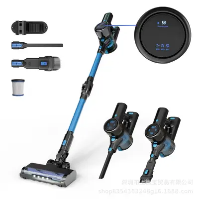 200W Brushless Cordless Handheld Vacuum Cleaner, High Suction, Mite Removal - 9