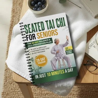 Tai Chi Notebook for Seniors, Seated Exercise Notebook
