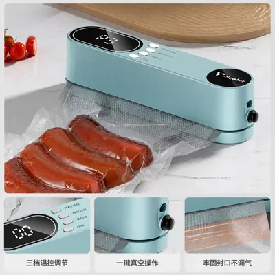 Mini vakum saklama makinesi, taşınabilir gıda paketleme - 4