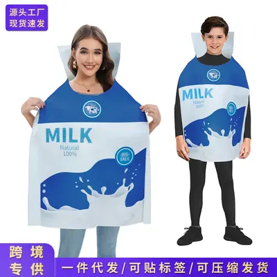 Cadılar Bayramı cosplay kostümü, eğlenceli parti aksesuarlı, anne-çocuk aynı model