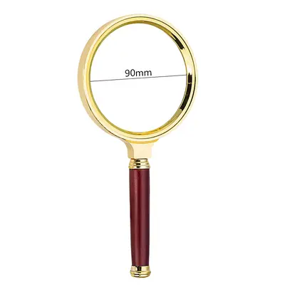 Handheld Magnifier High Magnification Portable Dragon Pattern for Seniors - 12