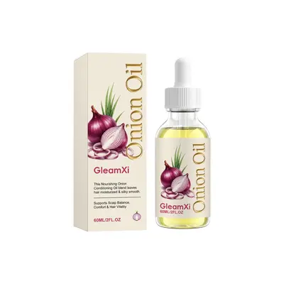 GleamXi onion hair oil, for dry and frizzy hair