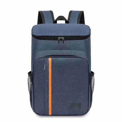 Großer Rucksack mit Isolierfunktion, Aluminium-Außenseite, Liefertasche für Takeaway, tragbar für Outdoor und Picknick - 9
