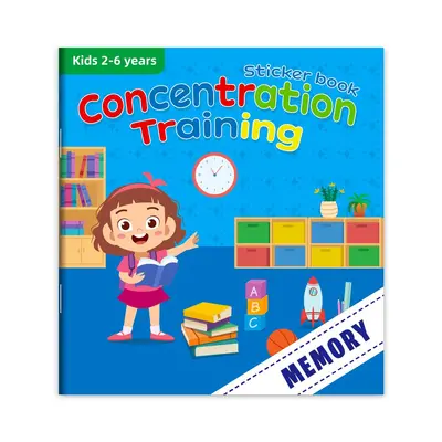 Children's Memory Training Sticker Book