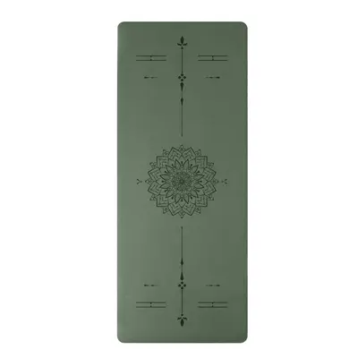 Natural Rubber Anti-Slip Yoga Mat with Coconut Shell Texture - 6