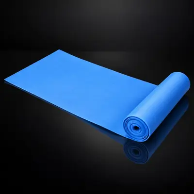 Doğal yoga direnç bandı, pilates esnetme - 9