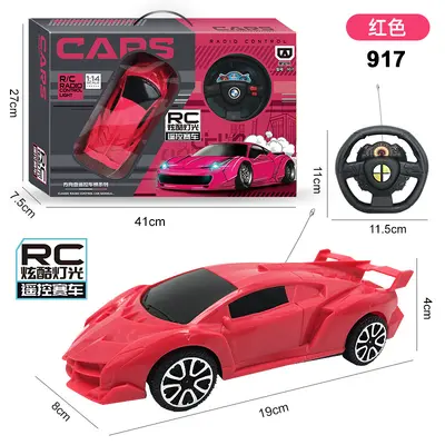 Kinder Ferngesteuertes elektrisches Rennauto mit Licht - 9