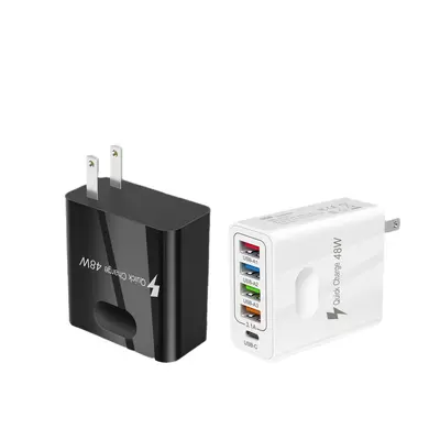 Sınır ötesi yeni ürün çoklu portlu USB şarj cihazı 5V2A Avrupa tipi-C çok fonksiyonlu hızlı şarj cep telefonu PD şarj başlığı