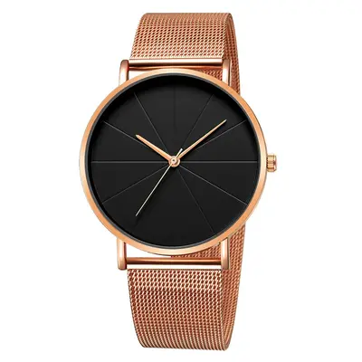 Herrenuhr automatisch, Mesh-Armband, Quarz - 11