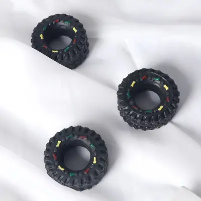 Sesli Köpek Oyuncağı, Vinil Lastik Simülasyonlu, Diş Kaşıma - 2
