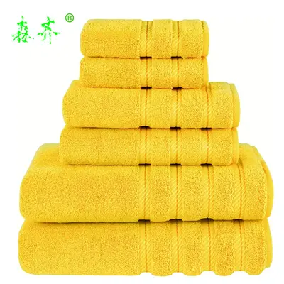 Bath towel set, pure cotton, soft - 3