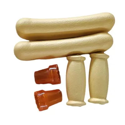 Gehstock-Gummizubehör-Set mit dicker Achselpolsterung und Griff