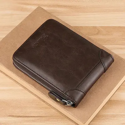Herrenbrieftasche aus PU, kurz, mit Führerscheinfach - 8