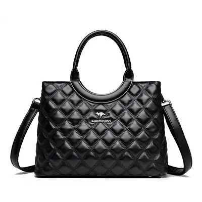2026 Quilted Women's Tote Bag, Large Capacity - 10