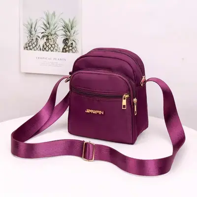 Women's Small Crossbody Bag with Phone Pocket and Key Coin Wallet - 11