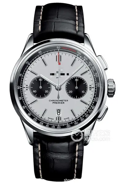 Mechanical wristwatch, aviation chronograph, stainless steel - 9