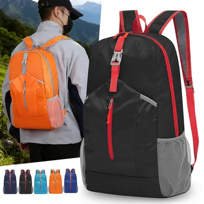 Foldable Outdoor Backpack, Waterproof Large Capacity Hiking Bag - 3