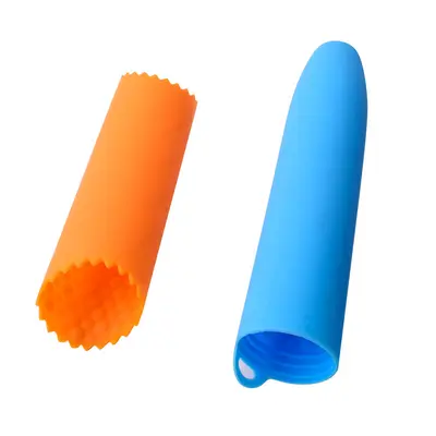 Silikon-Knoblauchschäler manueller Knoblauch-Entsafter Punkt-Knoblauchschäler geschlossener Boden Knoblauch-Reiber Küchengerät