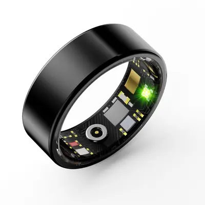 R11 Smart Ring with Heart Rate and Blood Oxygen Monitoring, Waterproof - 7