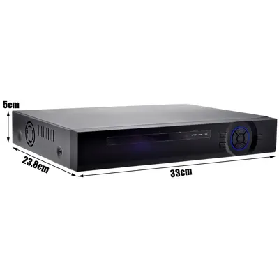 16 kanallı 1080N AHD DVR, HD monitör, koaksiyel, 5MP