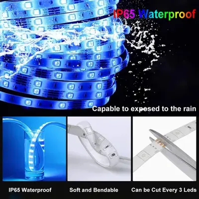 Cross-border e-commerce LED set light RGB colored light with USB backlight bedroom e-sports remote control living room colored dimmable light