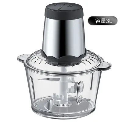 Cross-border high-power electric meat grinder multifunctional cooking machine food supplement machine home small stainless steel meat grinder - 10