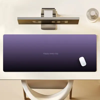 Ekstra büyük degrade renkli, özel logolu oyun ve ofis klavye masa örtüsü mouse pad'i - 8