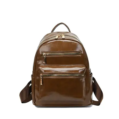 Women's Lightweight Backpack, Retro Commuter Travel Backpack - 6