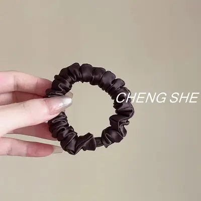 Hair-Friendly Small Black Hair Ties for Everyday Use - 9