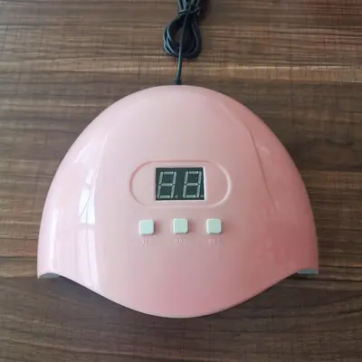 54W UV LED tırnak kurutucu, akıllı sensörlü, USB şarjlı