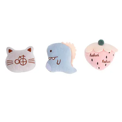 Cat Toy with Catnip, Cute Small Strawberry Plush - 5