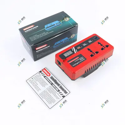Lityum pil akıllı invertör 18-21V, AC220V/110V ve USB çıkışlı - 3