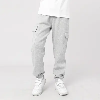 Korean Style Kids' Solid Color Sports Cargo Pants for Big Kids - 10