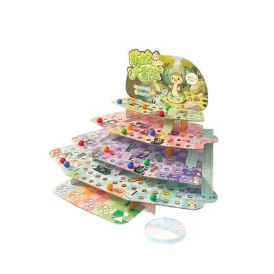 3D Snakes and Ladders Board Game, Kids Version
