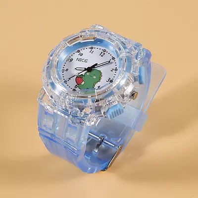 Eggboy children's watch, dinosaur design, luminous, transparent - 11