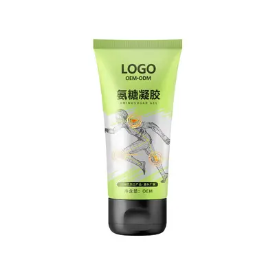 OEM贴牌氨糖凝胶 软骨素关节不适运动保健按摩膏小绿管氨糖涂抹膏
