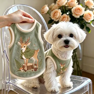 Thick Flannel Winter Vest for Small and Medium Dogs and Cats