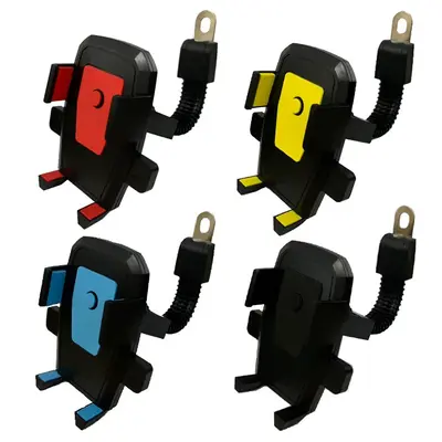 Telescopic Bicycle and Motorcycle Phone Holder, 360° Rotating Car Mount - 8