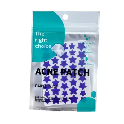 Star Hydrocolloid Acne Patch, Makeup-Compatible, Pus-Absorbing - 7