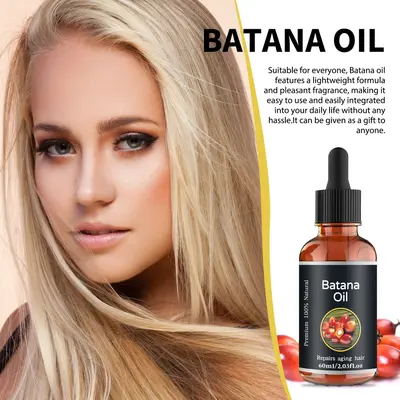 跨境TK热卖品有机巴塔纳生/发滴剂 Batana Oil Drops源头厂家直销