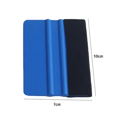 Car Film Application Tool, Felt-Edged Plastic Squeegee - 7