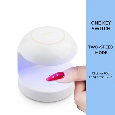SUNmini taşınabilir tırnak UV lambası mini USB - 3