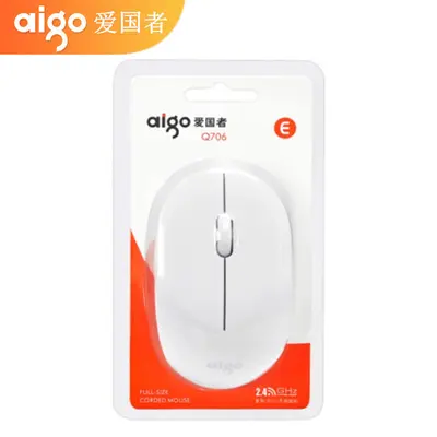 Aigo Q710 Wireless Mouse, 2.4G, for Laptop and Desktop - 9